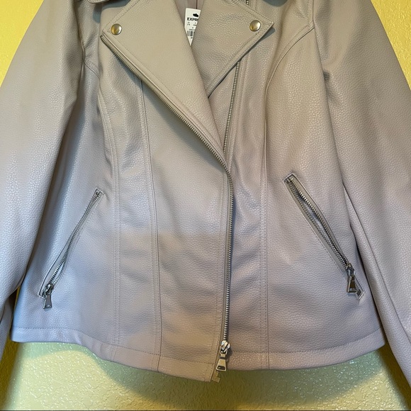 Express Moto Jacket Women’s XLarge - Picture 4 of 13